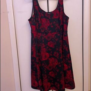 Floral Plus size dress